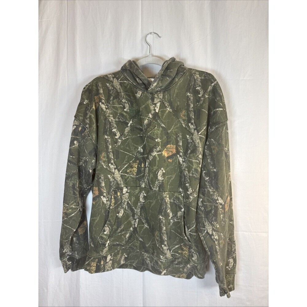 Men’s No Boundaries Oversized Fit Camo Hoodie Size Medium (38-40) Preowned